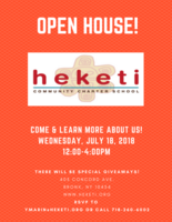 July 18 Open House for New and Prospective Heketi Families! / ¡18 de julio Dia de Visita para Familias Nuevas y Futuras de Heketi!